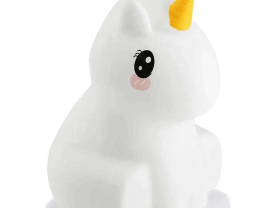 Φωτιστικό Νυκτός Mini Light Unicorn ANG-219 14x9,5x10,1cm White-Black Ango