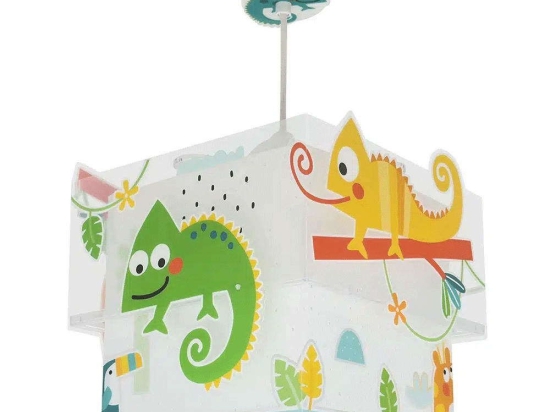 Φωτιστικό Οροφής Happy Jungle 63312 24x24x21,5cm 1xE27 15W Multi Ango
