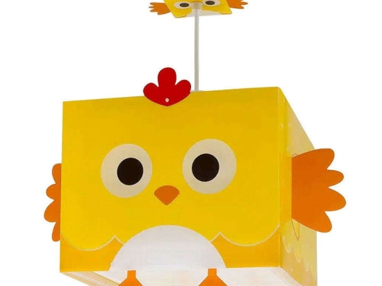 Φωτιστικό Οροφής Little Chicken 64642 24x24x25cm 1xE27 15W Multi Ango