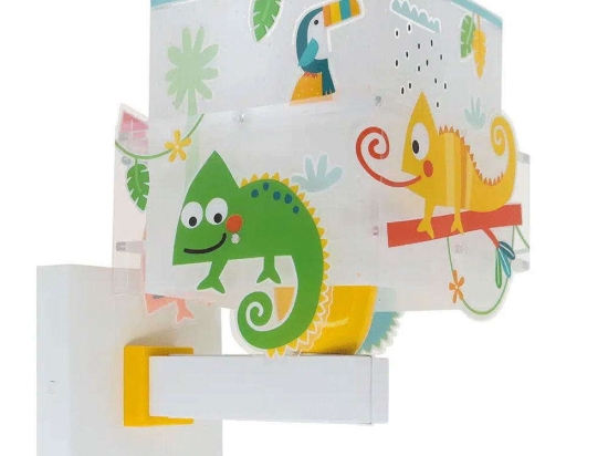 Φωτιστικό Τοίχου - Απλίκα Happy Jungle 63319 13,5x20x22,5cm 1xE27 15W Multi Ango