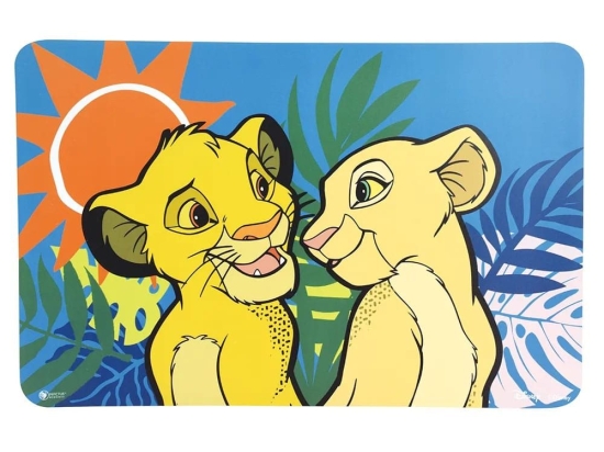 Σουπλά Παιδικό Lion King Disney 006285 Yellow-Blue Ango 43×28cm Πολυπροπυλένιο