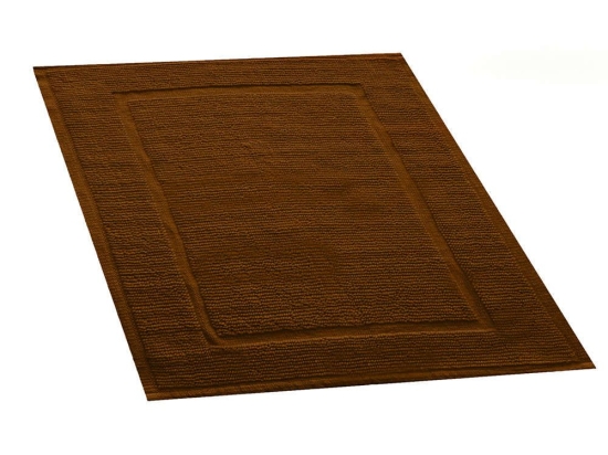 Χαλάκι Μπάνιου Cotton Diva Καφέ Texi 50X60 100% Βαμβάκι