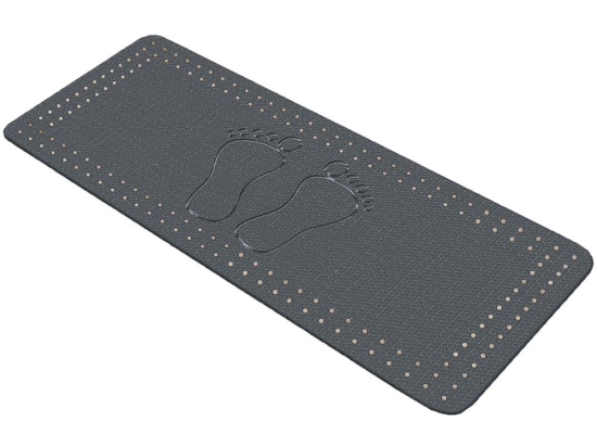 Αντιολισθητικό Μπανιέρας Foot 4388 Dark Grey Kleine Wolke 36Χ72 PVC