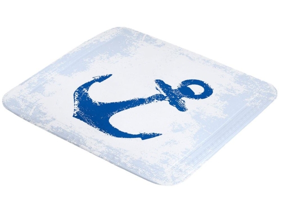 Αντιολισθητικό Ντουζιέρας Anchor 4107 Dark Blue Kleine Wolke 55Χ55 PVC