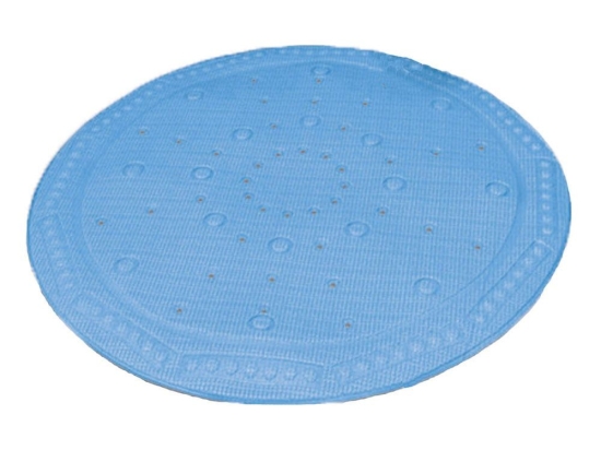 Αντιολισθητικό Ντουζιέρας Arosa 0221 Round Blue Kleine Wolke 55Χ55 PVC