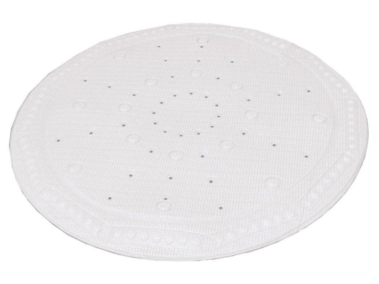 Αντιολισθητικό Ντουζιέρας Arosa 0221 Round White Kleine Wolke 55Χ55 PVC