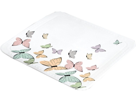 Αντιολισθητικό Ντουζιέρας Butterflies 4101 Multicolor Kleine Wolke 55Χ55 PVC
