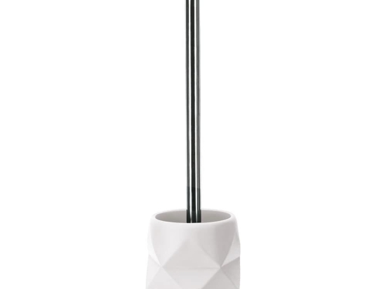 Βουρτσάκι Μπάνιου WC Crackle 8430 White Kleine Wolke Πολυρεσίνη