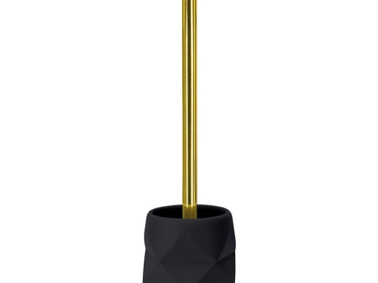 Βουρτσάκι Μπάνιου WC Golden Crackle 8431 Black Kleine Wolke Πολυρεσίνη