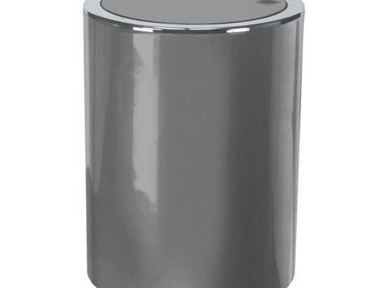 Δοχείο Απορριμμάτων Clap 5829 Bin 5lt Platinum Kleine Wolke Πλαστικό