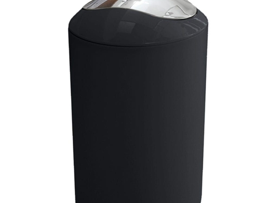 Δοχείο Απορριμμάτων Glossy 5063 Bin 5lt Black Kleine Wolke Πολυπροπυλένιο