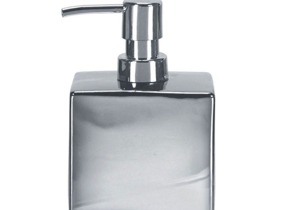 Δοχείο Κρεμοσάπουνου Glamour 5065 Silver Kleine Wolke Πορσελάνη