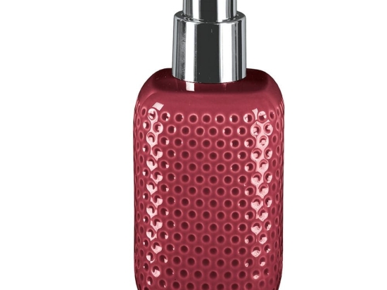 Δοχείο Κρεμοσάπουνου Mila 8401 Burgundy Kleine Wolke Πηλός