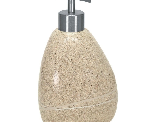 Δοχείο Κρεμοσάπουνου Stones 5080 Sand Beige Kleine Wolke Πολυρεσίνη