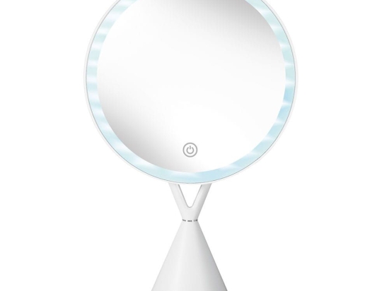 Καθρέπτης Επιτραπέζιος Lady 8478 White Kleine Wolke Πλαστικό, Γυαλί
