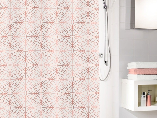 Κουρτίνα Μπάνιου Bloom 5945 Pearl Kleine Wolke 180Πx200Υ 180x200cm PEVA