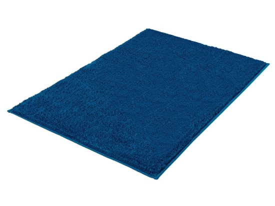 Πατάκι Μπάνιου Kansas 4018 Pacifique Blue Kleine Wolke 60Χ90 60x90cm 100% Βαμβάκι