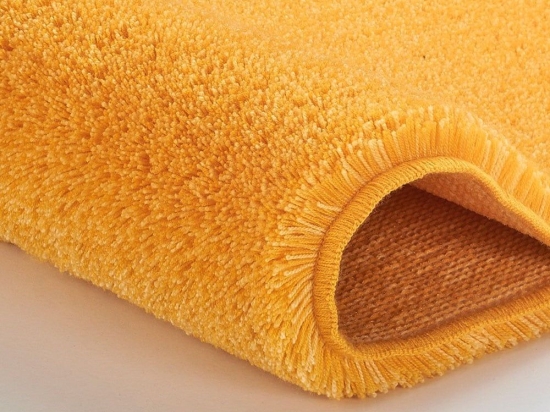 Πατάκι Μπάνιου Relax 5405 Round Yellow Kleine Wolke Φ100 Acrylic