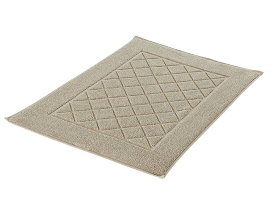 Πατάκι Μπάνιου Πετσετέ Bridge 3016 Taupe Kleine Wolke 50X70 100% Βαμβάκι