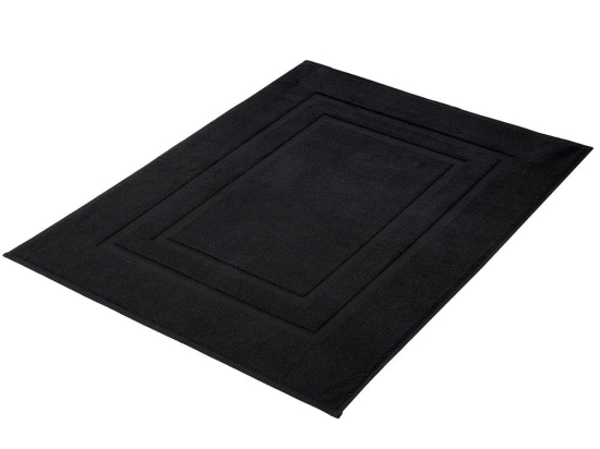 Πατάκι Μπάνιου Πετσετέ Plaza 3006 Black Kleine Wolke 60X80 100% Βαμβάκι