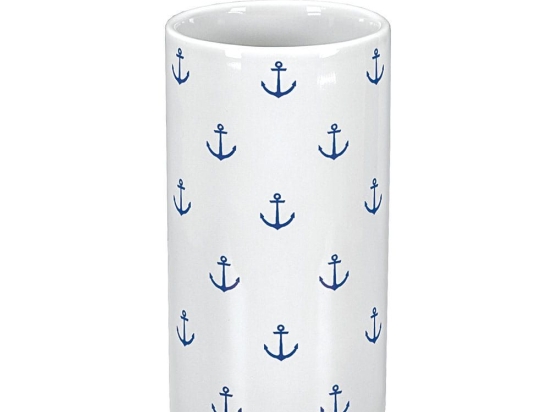 Ποτήρι Οδοντόβουρτσας Anchor 5876 Dark Blue Kleine Wolke Πηλός