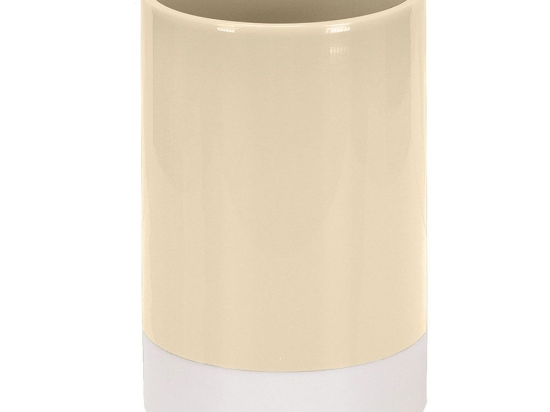 Ποτήρι Οδοντόβουρτσας Double 5868 Sand Beige Kleine Wolke Πλαστικό