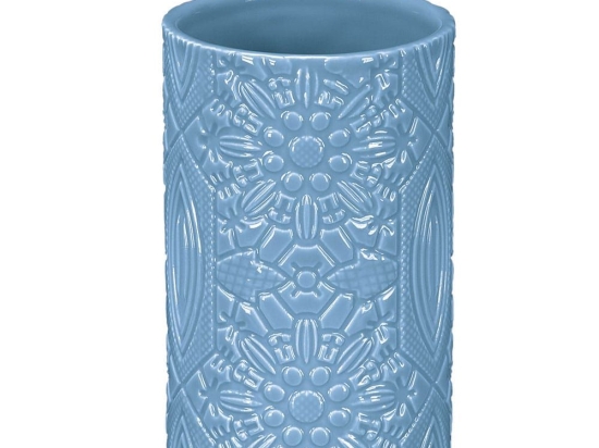 Ποτήρι Οδοντόβουρτσας Mandalay 8474 Azure Blue Kleine Wolke Πηλός