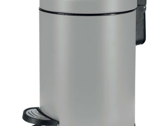 Κάδος Απορριμμάτων One 8058 3Lt Platinum Kleine Wolke Μέταλλο