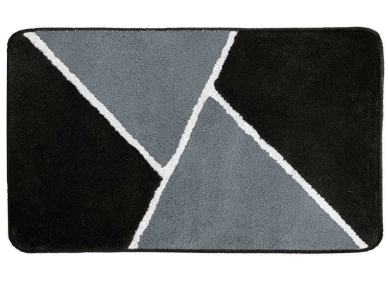 Πατάκι Μπάνιου Hailey 9132 Black Kleine Wolke 70X120 70x120cm Acrylic