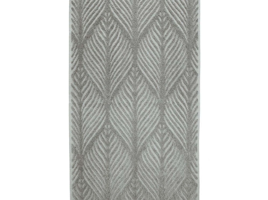 Πετσέτα Leaf 3027 Anthracite Kleine Wolke Σώματος 70x140cm 100% Βαμβάκι