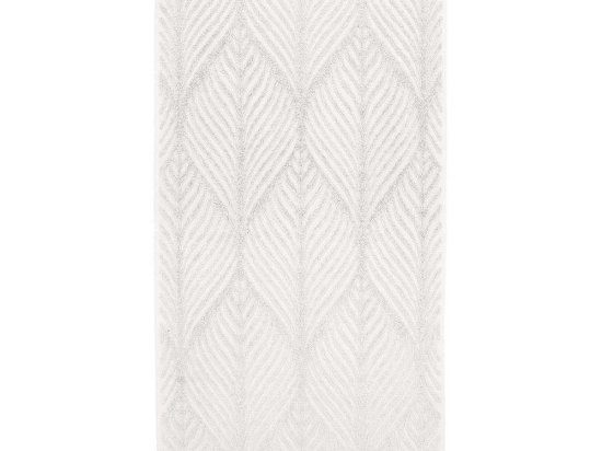 Πετσέτα Leaf 3027 SnowWhite Kleine Wolke Σώματος 70x140cm 100% Βαμβάκι