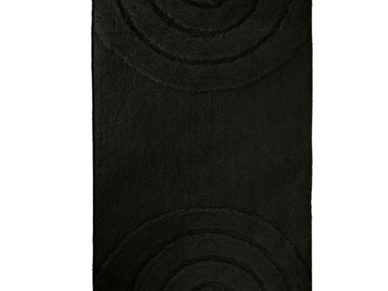 Πατάκι Μπάνιου Bow Black Kleine Wolke 55Χ65 Polyacrylic