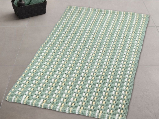 Πατάκι Μπάνιου Loop Maledivia Kleine Wolke 60 x 90 Βαμβάκι-Πολυέστερ