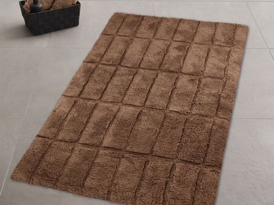 Πατάκι Μπάνιου Tiles Brasil Kleine Wolke 70X120 100% Βαμβάκι