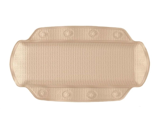 Στήριγμα Λαιμού Για Μπανιέρα Arosa 32x22cm Beige Kleine Wolke PVC