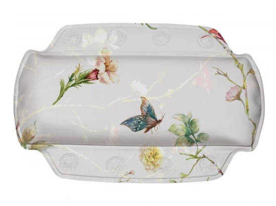Στήριγμα Λαιμού Για Μπανιέρα Flores 32x22cm Multicolor Kleine Wolke PVC