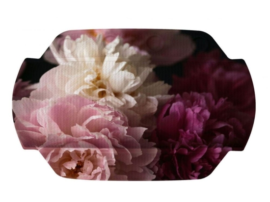 Στήριγμα Λαιμού Για Μπανιέρα Rosemarie 32x22cm Bordeaux Kleine Wolke PVC