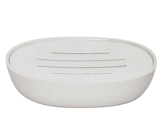 Σαπουνοθήκη Belgrano 11x2,2cm Foggy Grey Kleine Wolke Bamboo,Πολυπροπυλένιο
