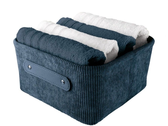 Καλάθι Αποθήκευσης Bedford M 23x11x 23cm Mare Kleine Wolke Πολυέστερ