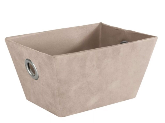 Καλάθι Αποθήκευσης Suede M 27x15x20cm Bast Kleine Wolke Πολυέστερ