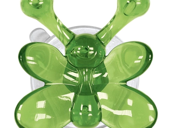 Κρεμάστρα Μπάνιου Crazy Hooks Butterfly Lisa 7,1x7,5cm Fir Green Kleine Wolke Θερμοπλαστικό