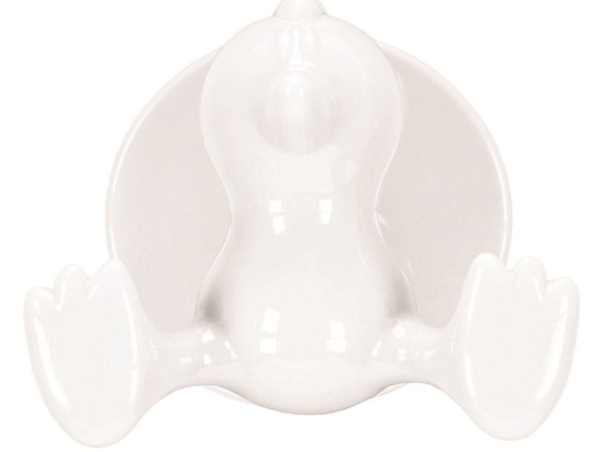 Κρεμάστρα Μπάνιου Jolly Bird 7,3x7cm White Kleine Wolke AS,ABS