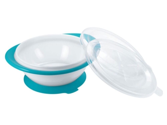 Μπωλ Βρεφικό Easy Learning Bowl 10255192 6m+ Purple Nuk 1 τμχ Πολυπροπυλένιο