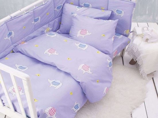 Σεντόνια Βρεφικά Wooly Σετ 3τμχ Pink Ρυθμός Κούνιας 120x160cm 100% Βαμβάκι