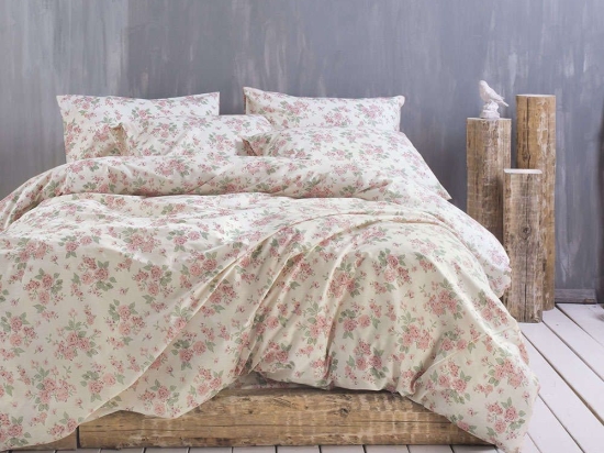 Κουβερλί Next Amelie Σετ 2τμχ Somon Ρυθμός Ημίδιπλο 160x240cm Βαμβάκι-Πολυέστερ