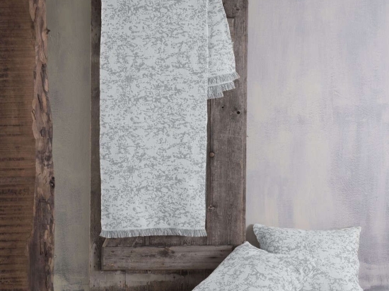 Μαξιλαροθήκη Διακοσμητική Sandoval 01 Grey Ρυθμός 40Χ40 40x40cm 100% Βαμβάκι