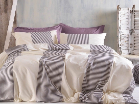 Πάπλωμα Next Jarco (Σετ 3τμχ) Purple Ρυθμός Υπέρδιπλο 220x240cm Βαμβάκι-Πολυέστερ