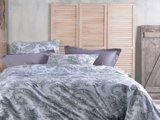 Σεντόνια Next Klavio (Σετ 4τμχ) Purple Ρυθμός Υπέρδιπλο 230x260cm Βαμβάκι-Πολυέστερ