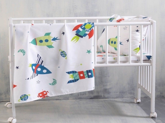 Πάπλωμα Βρεφικό Astronio Multi Ρυθμός 110x150cm 100% Βαμβάκι