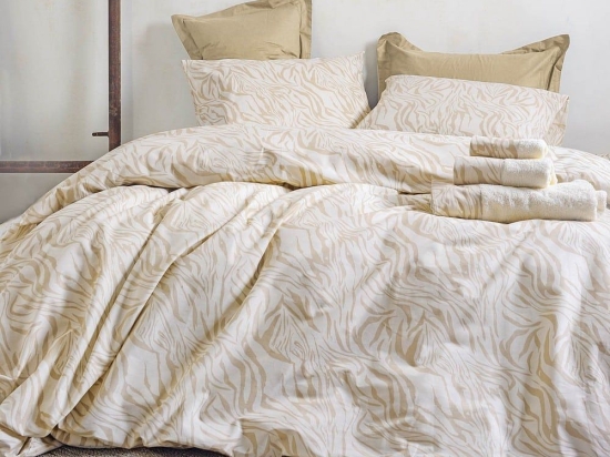 Μαξιλαροθήκες Austin (Σετ 2τμχ) Beige Ρυθμός 50Χ70 50x70cm 100% Βαμβάκι